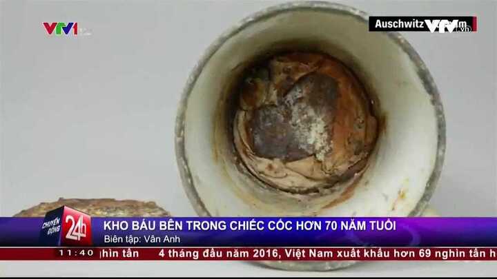 Clip: Phát hiện kho báu bí mật bên trong chiếc cốc hơn 70 năm tuổi