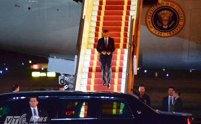 Chủ tịch nước chủ trì lễ đón Tổng thống Obama