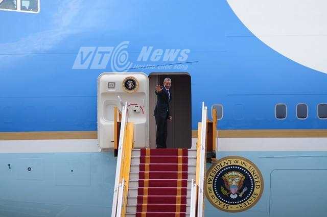 Tổng thống Obama đã rời Hà Nội vào TP.HCM