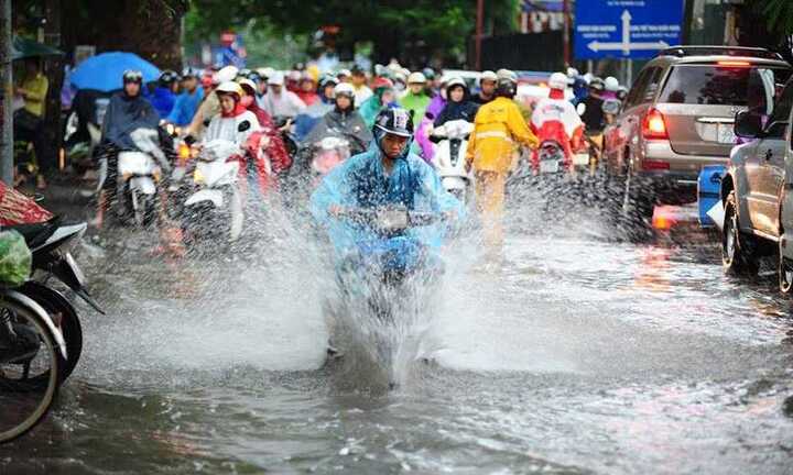 Bắc Bộ tiếp tục mưa to đến rất to, xuất hiện thời tiết nguy hiểm