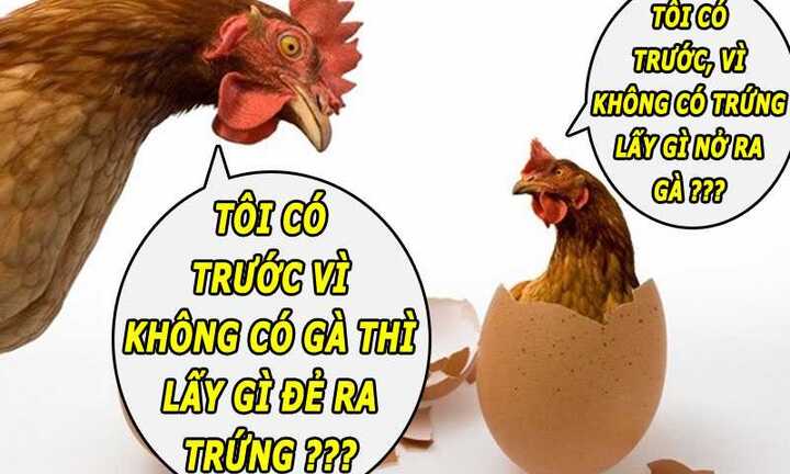 Đã có lời giải cho bài toán 'gà hay trứng gà có trước'