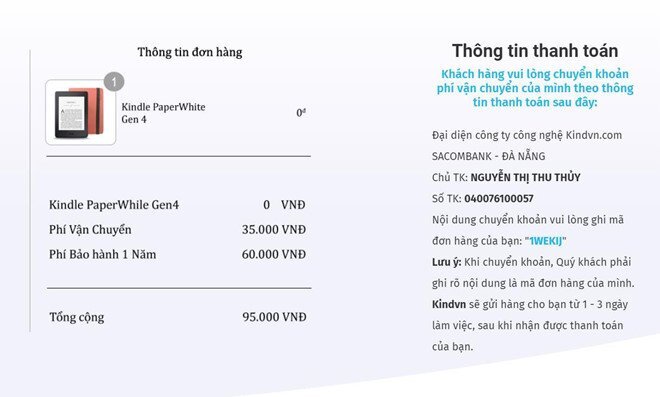 Hàng nghìn người bị lừa 95.000 đồng nhận máy đọc sách miễn phí