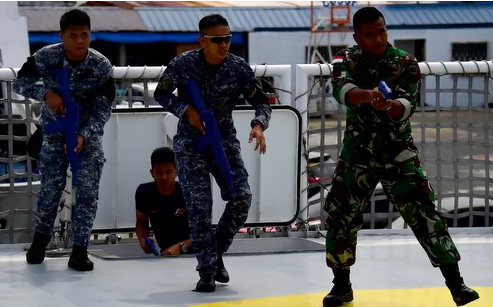 Việt Nam và các nước Ấn Độ-Thái Bình Dương diễn tập SEACAT 2019 tại Singapore