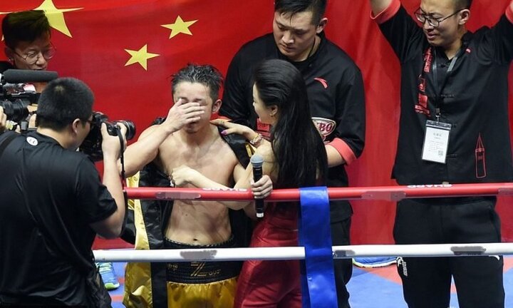 Nhà vô địch quyền anh Trung Quốc bị mù đột ngột