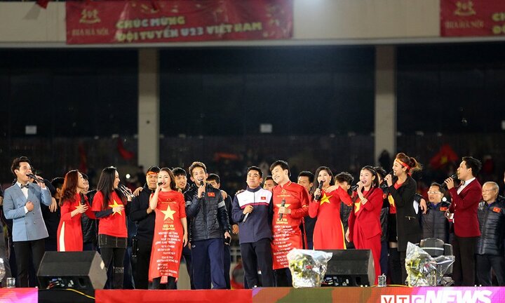 U23 Việt Nam sẽ giao lưu với người hâm mộ tại sân Thống Nhất
