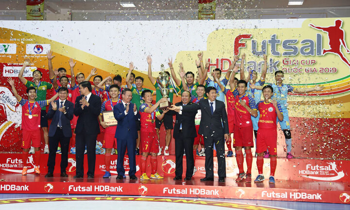 Futsal HDBank Cúp Quốc gia: Sanvinest Sanatech Khánh Hòa vô địch
