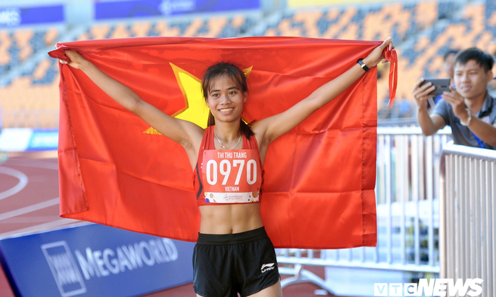Nữ hoàng đi bộ Thanh Phúc bị ‘nhốt’, Thu Trang lập kỳ tích ở SEA Games 30