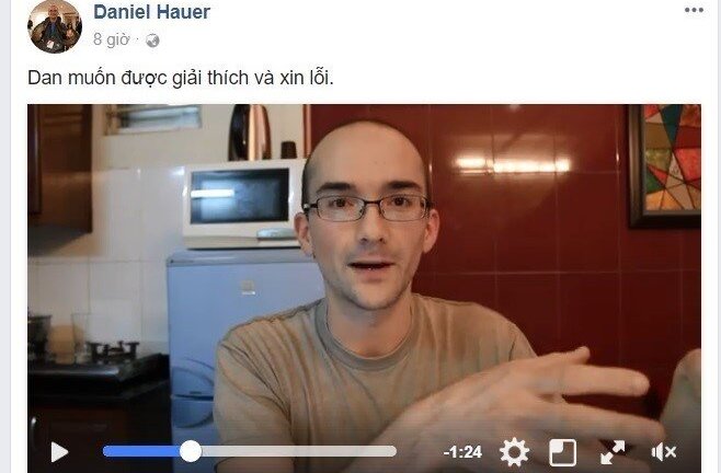 Giáo viên tiếng Anh xúc phạm Đại tướng Võ Nguyên Giáp: Daniel Hauer không đủ tư cách dạy học ở Việt Nam