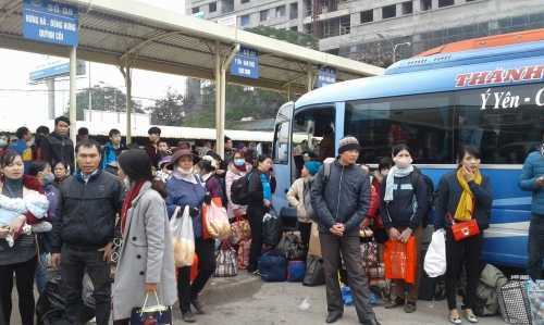 Người dân ở Thủ đô về quê ăn Tết cần lưu ý thông báo này