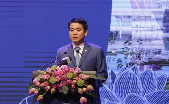 Chủ tịch Nguyễn Đức Chung kêu gọi doanh nghiệp đầu tư vào hơn 100 dự án của Hà Nội