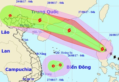 Công điện khẩn yêu cầu ứng phó áp thấp nhiệt đới đang hướng thẳng vào nước ta