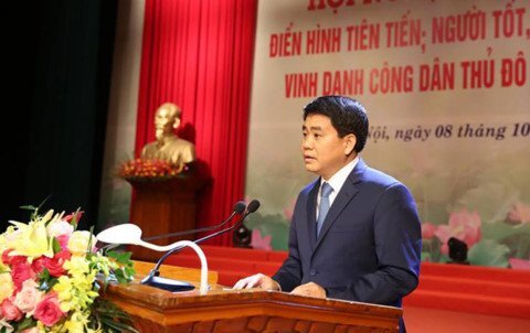 Chủ tịch Nguyễn Đức Chung nói gì trong lễ vinh danh 10 công dân Thủ đô ưu tú 2017?