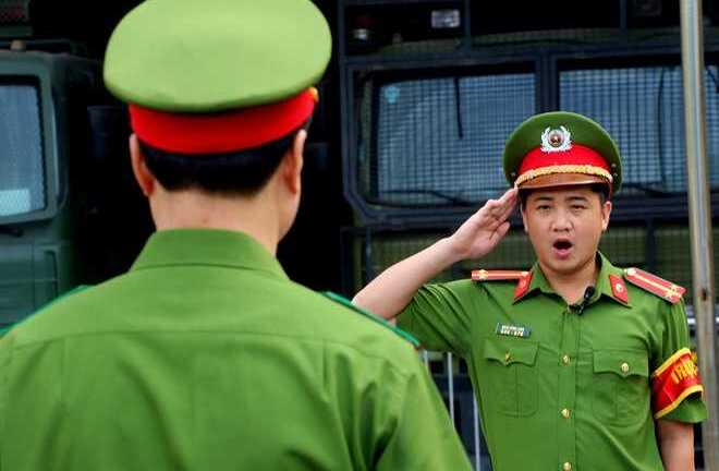 Cận cảnh quân phục mới của lực lượng công an