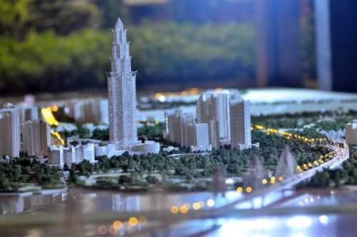 Công bố quy hoạch siêu tổ hợp trung tâm tài chính trên trục Nhật Tân - Nội Bài