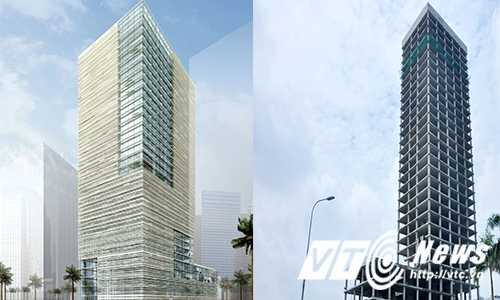 Cao ốc 'xác khô' giữa lòng Hà Nội