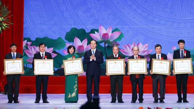 Trao giải 'Nobel' Việt Nam 2017