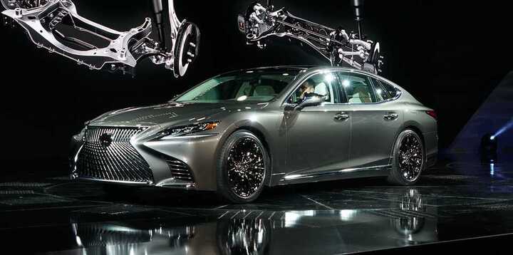 Tiết lộ mới nhất về siêu xe Lexus LS 2018