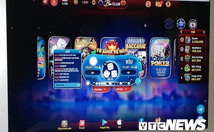 Hai 'hoa hậu' game ảo tiền thật Ngon.Club và Bin.Club hút con bạc thế nào?