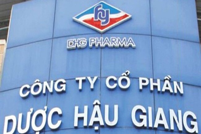 Giá cổ phiếu Dược Hậu Giang liên tục lao dốc