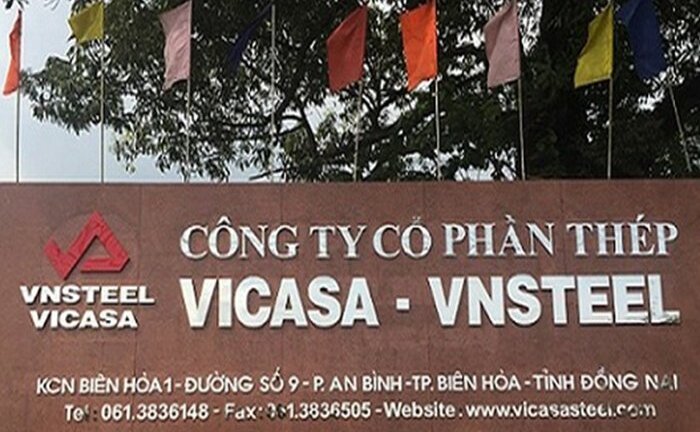 Doanh thu Thép Vicasa tăng nhẹ, lợi nhuận giảm sâu