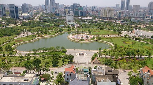 Đề xuất 'xén' đất công viên làm bãi đỗ xe, trung tâm thương mại