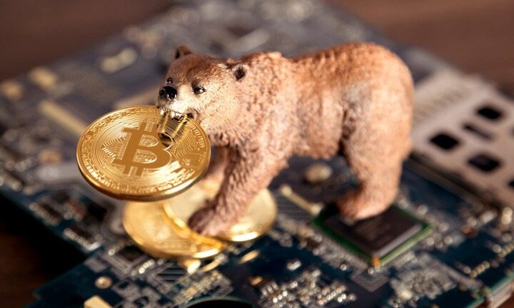 Bitcoin rơi xuống 5.100 USD