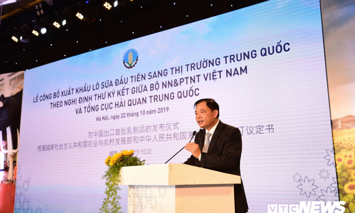 Lô sữa đầu tiên Việt Nam xuất khẩu sang Trung Quốc ý nghĩa thế nào?