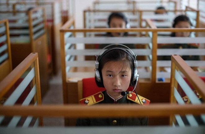 Ảnh: Bên trong ngôi trường đào tạo các thế hệ tinh hoa của Triều Tiên
