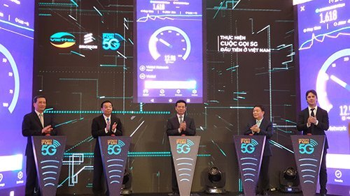 Thử nghiệm thành công cuộc gọi 5G đầu tiên tại Việt Nam