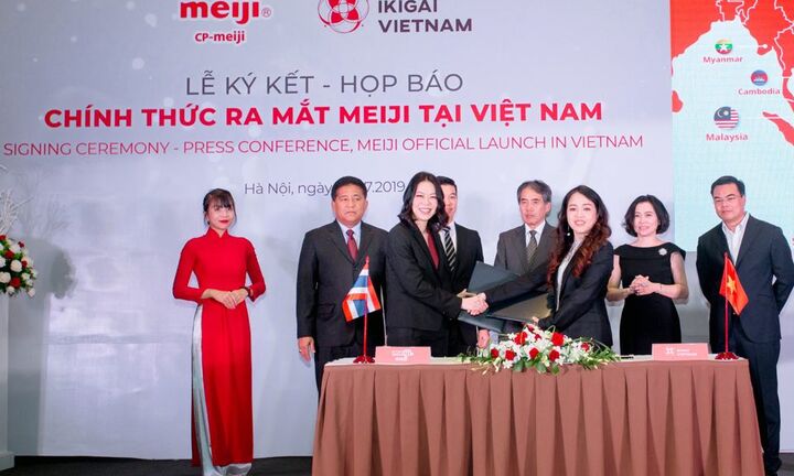 Sản phẩm sữa số 1 Nhật Bản được chính thức phân phối tại Việt Nam