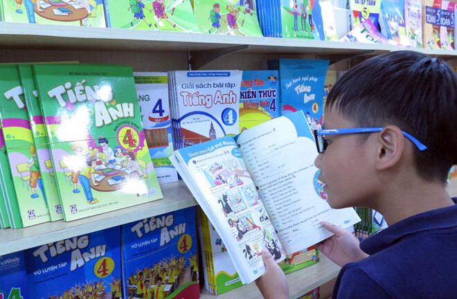 Sách giáo khoa tiếng Anh mới là sách của đề án ngoại ngữ quốc gia?