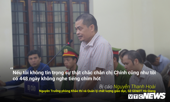 Infographic: Những phát ngôn dậy sóng dư luận trong phiên xử vụ án nâng điểm thi ở Hà Giang