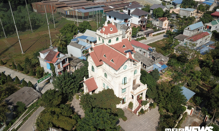 Ảnh, clip: Biệt thự 'to nhất Thái Nguyên' của cựu TGĐ TISCO dính vòng lao lý