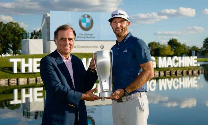 Dustin Johnson lên ngôi vô địch tại BMW Championship 2016