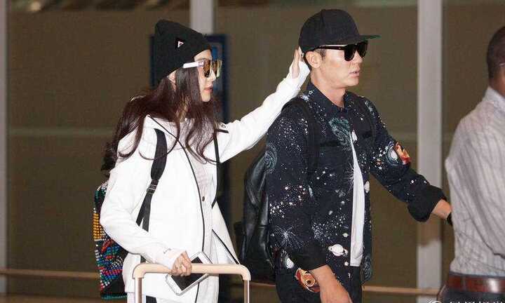 Phạm Băng Băng, Lý Thần tình tứ ở sân bay Bắc Kinh