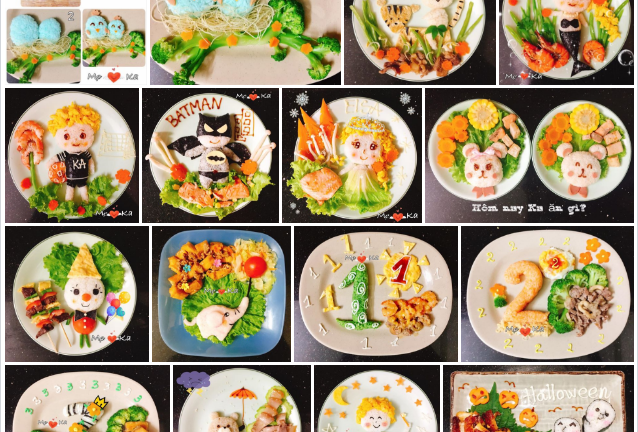 'Quá đã' với bữa ăn đầy màu sắc cho bé yêu biếng ăn