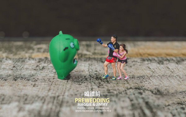 Cười té ghế với bộ hình cưới 'siêu lừa tình' của nhiếp ảnh gia người Thái