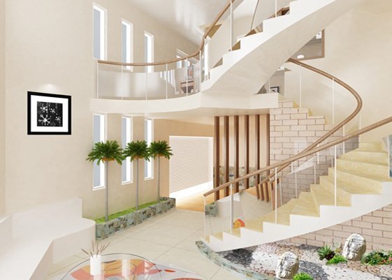 Giải pháp đột phá giúp mẫu cầu thang cũ rích trở nên hiện đại và phá cách hơn