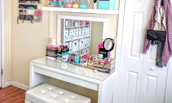 Những mẫu bàn trang điểm sẽ khiến bạn 'ngất xỉu' vì quá đẹp