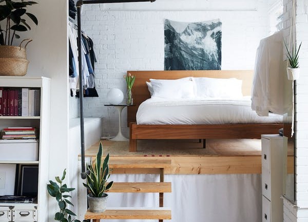 Giường trên cao: Giải pháp giúp phòng ngủ hẹp vừa đẹp vừa trở nên rộng rãi