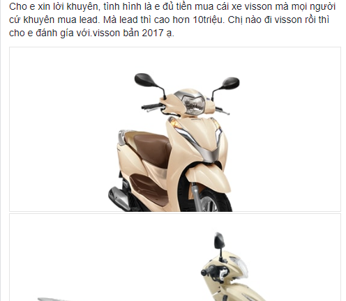 Phục sát đất trước lời tư vấn tâm lý của hội chị em: Mua Vision hay Lead?