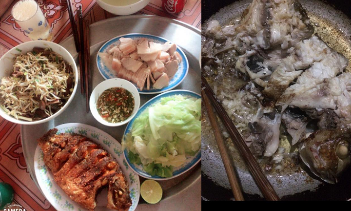 Giật mình trước mâm cơm chứng tỏ quy luật bù trừ 'chồng đảm vợ đoảng' là có thật