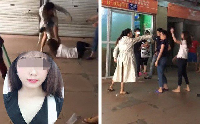 Vợ mới đánh vợ cũ nhập viện, khâu 11 mũi trên đầu