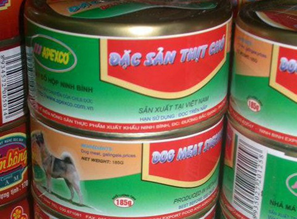 Thịt chó đóng hộp sản xuất tại Ninh Bình: Thông tin bất ngờ
