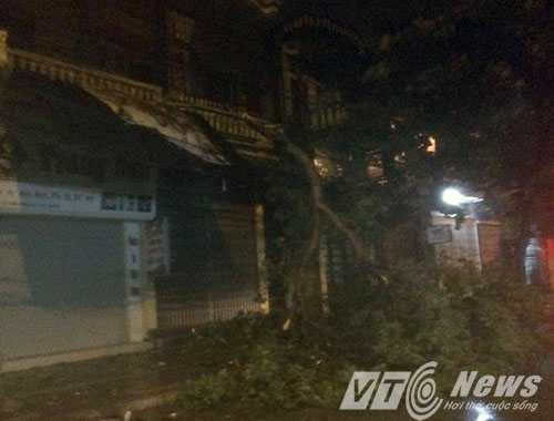 Cảnh tượng tan hoang trong cơn bão số 1