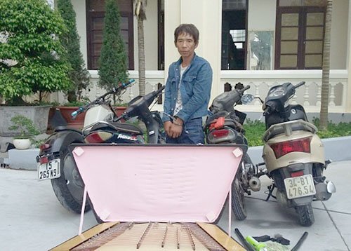 ‘Siêu trộm’ gây ra hàng loạt vụ trộm cắp ở Hải Dương sa lưới