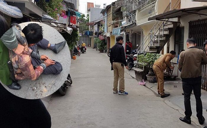 Kẻ ‘ngáo đá’ đâm trúng cổ phó công an phường ở Hải Phòng