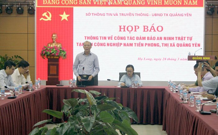 Nhóm côn đồ hành hung bảo vệ, đập phá tài sản khu công nghiệp: Quảng Ninh họp báo khẩn