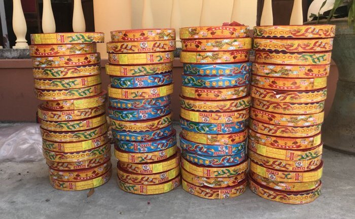 Bị bắt giữ khi chở thuê gần 80 kg pháo nổ