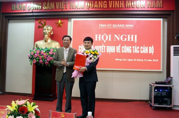 Quảng Ninh công bố quyết định công tác cán bộ của Ban Bí thư Trung ương Đảng